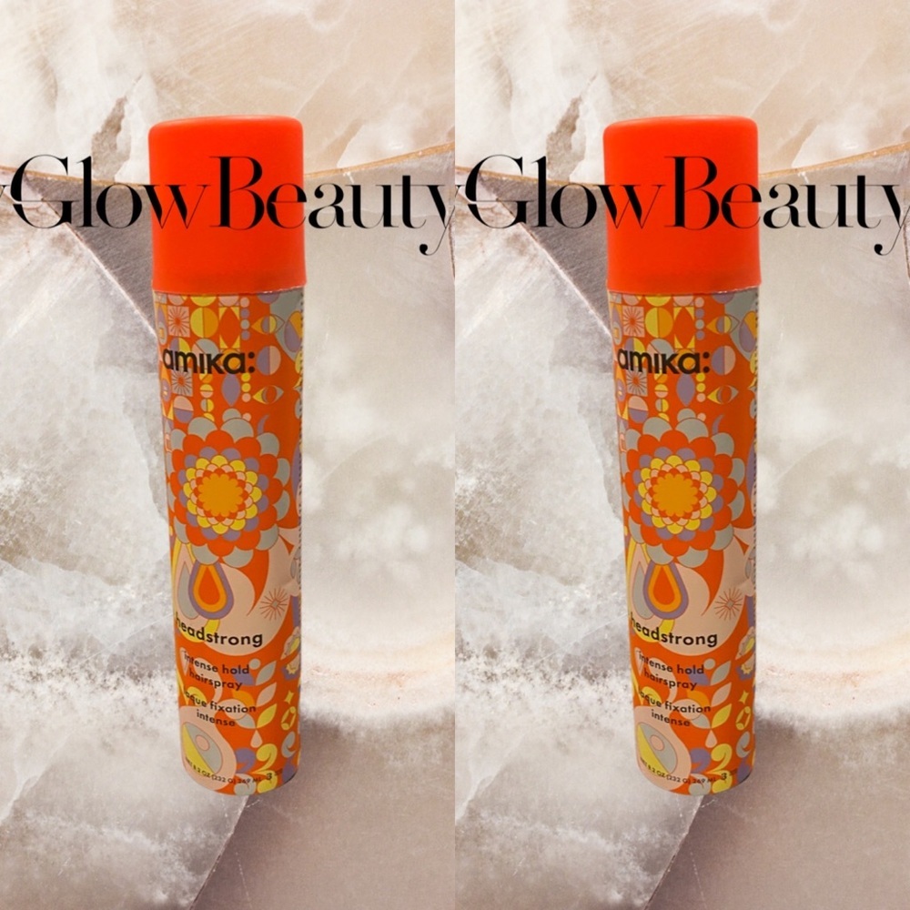 Amika Headstrong Hairspray 8.2 oz DUO
